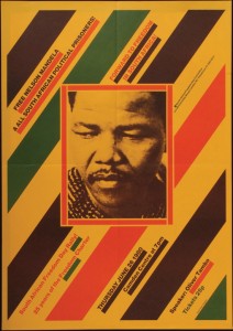 Poster advertising a rally on South Africa Freedom Day, 26 June, to mark the 25th anniversary of the Freedom Charter. The rally was organised by an umbrella group, the South Africa Freedom Day Committee, and the main speaker was ANC Secretary-General Alfred Nzo. The ANC declared 1980 the ‘Year of the Charter’ and the AAM distributed thousands of copies of the Freedom Charter during the year. (Date: 1980 Design: David King) South Africa Freedom Day Committee