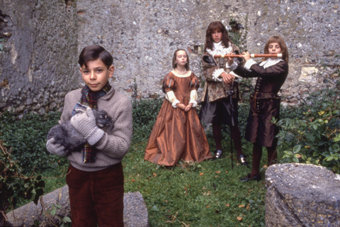 Picture Shows: (L-R) Tolly (Alec Christie), Linnet (Polly Maberly), Toby (Graham McGrath) and Alexander (James Trevelyan). Image courtesy of Simply Media